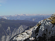View from the Krippenstein mountain
