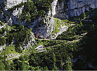 Entrance to the ice caves