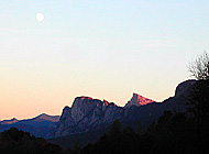 Evening view from the Sound of Music Tour