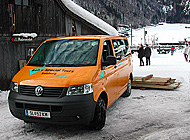 Bob's bus in the village of Königsee