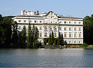 Leopoldskron castle - Home of the Von Trapp family in the movie