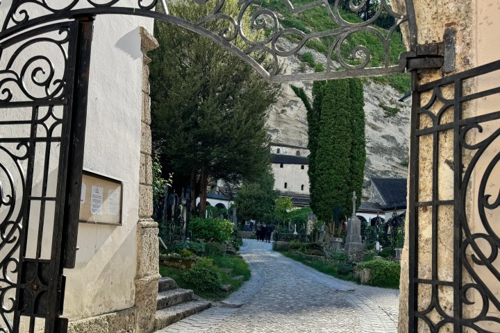 a sign on the side of a building