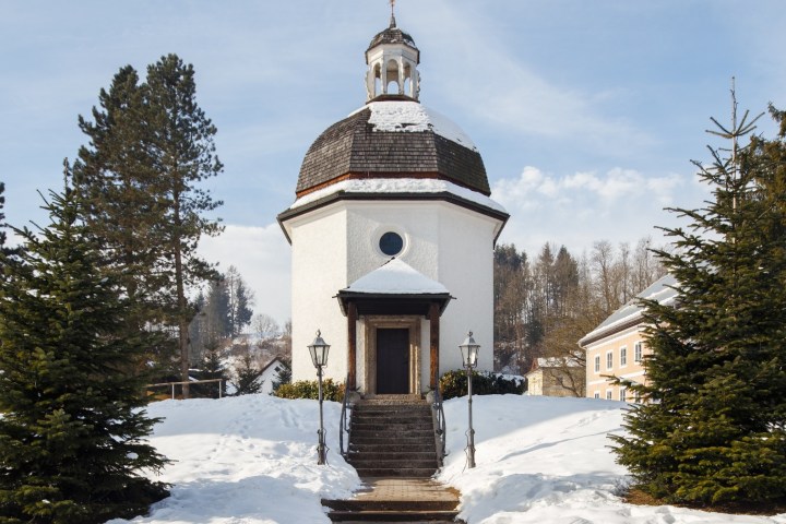 a statue covered in snow