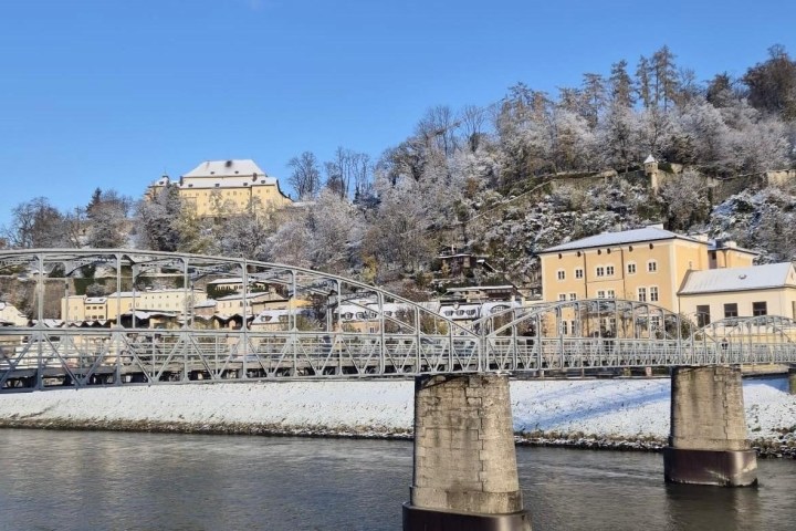 a bridge over a body of water