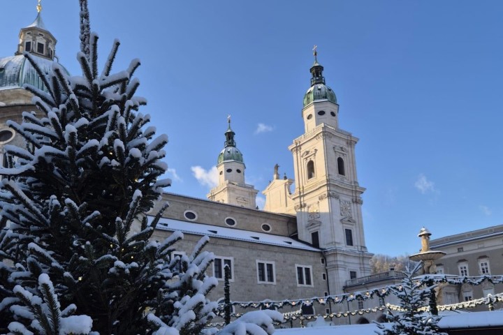 a castle on top of a building