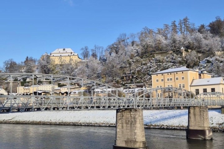 a bridge over a body of water