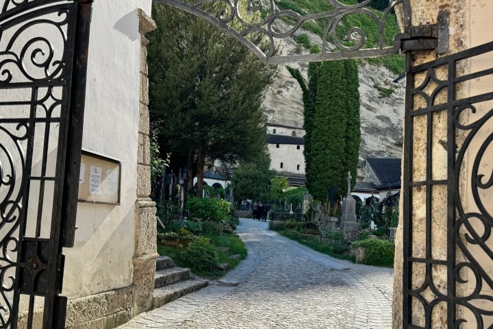 a sign on the side of a building