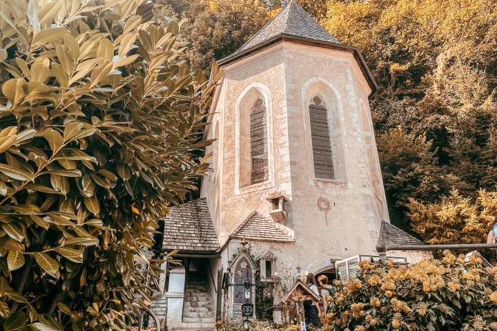a large stone building